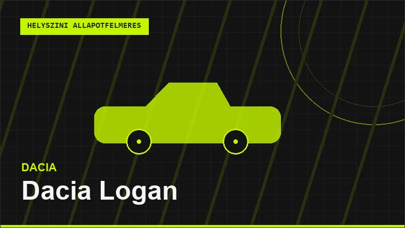 Dacia Logan helyszíni autó állapotfelmérés vásárlás előtt